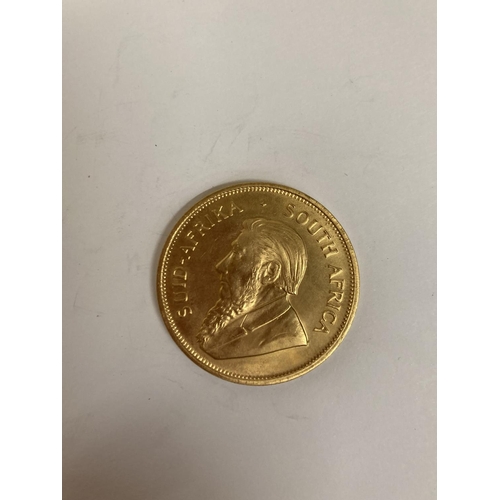 264 - A 1976 1OZ GOLD KRUGERRAND COIN