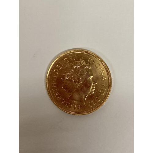 270 - A 2000 GOLD FULL SOVEREIGN COIN