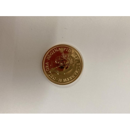 279 - A 2018 GOLD FULL SOVEREIGN COIN