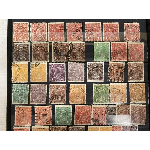 474 - TWO PAGES OF EDWARD VIII AND GEORGE V STAMPS