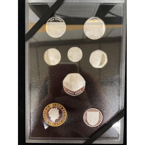 341 - TWO ROYAL MINT 2015 SILVER PROOF COIN SETS COMPRISING A TOTAL OF 16 COINS IN TWO SEALED PACKS HOUSED... 