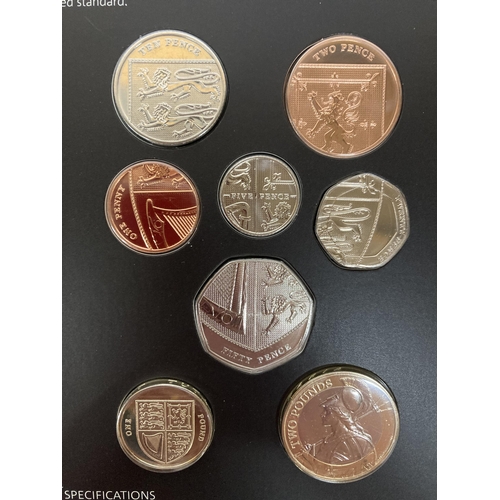 367 - A ROYAL MINT 2016 UNITED KINGDOM ANNUAL COIN SET TO INCLUDE 16 COINS