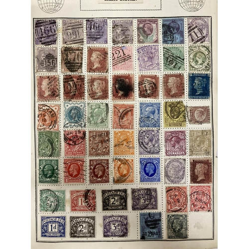 468 - A LOOSE LEAF SHEET COMPRISING OF GREAT BRITISH STAMPS