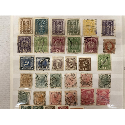 473 - TEN PAGES OF CHINESE STAMPS