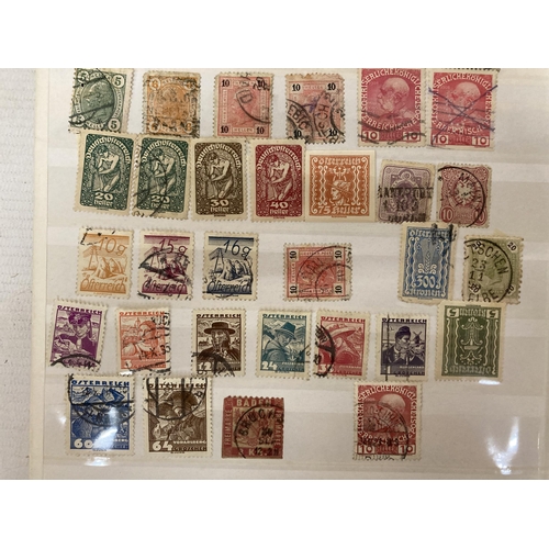 473 - TEN PAGES OF CHINESE STAMPS