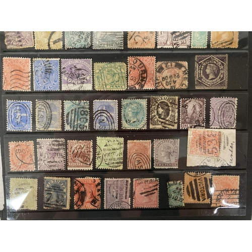 479 - ONE PAGE OF VICTORIAN AUSTRALIAN STAMPS