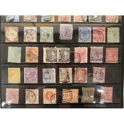 482 - ONE PAGE OF VICTORIAN COMMONWEALTH STAMPS