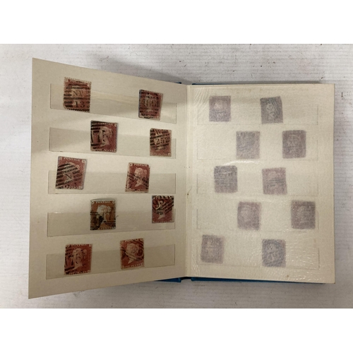 483 - AN ALBUM CONTAINING 140 PENNY REDS