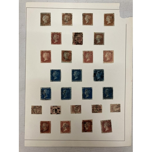 486 - A QUANTITY OF VICTORIAN GREAT BRITISH STAMPS