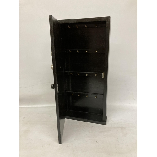 41 - A WOODEN JACK DANIEL'S KEY CABINET - 62 X 30 CM