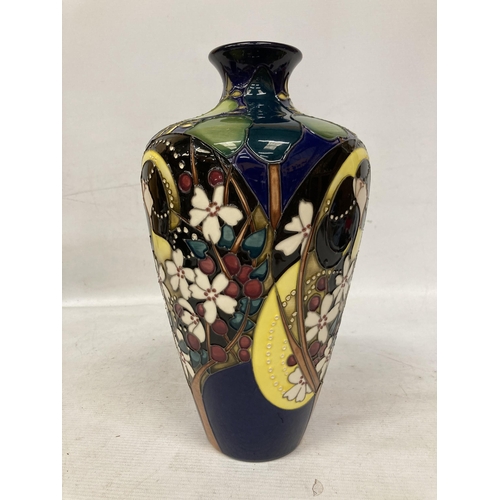 42 - A LARGE MOORCROFT TAMLAINE TRIAL VASE APPROX 33 CM