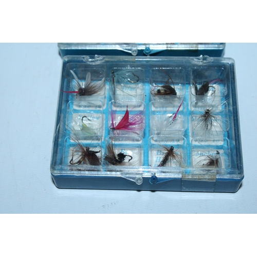 106 - FOUR NEW BOXES OF TROUT FISHING FLYS