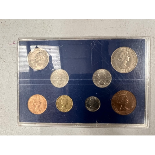 457 - THIRTEEN COINAGE OF GREAT BRITAIN CASED COIN SETS