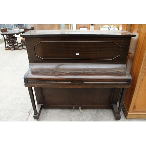 2811 - A CRANE AND SONS OVERSTRUNG PIANO