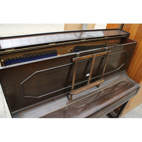 2811 - A CRANE AND SONS OVERSTRUNG PIANO