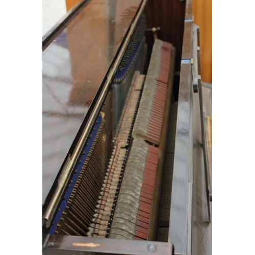 2811 - A CRANE AND SONS OVERSTRUNG PIANO