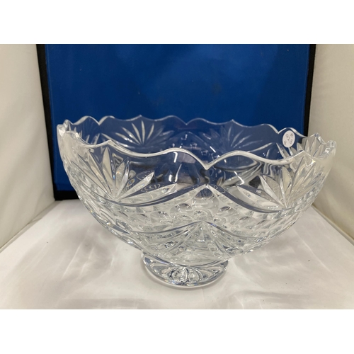 86 - A WATERFORD CRYSTAL FOOTED BOWL