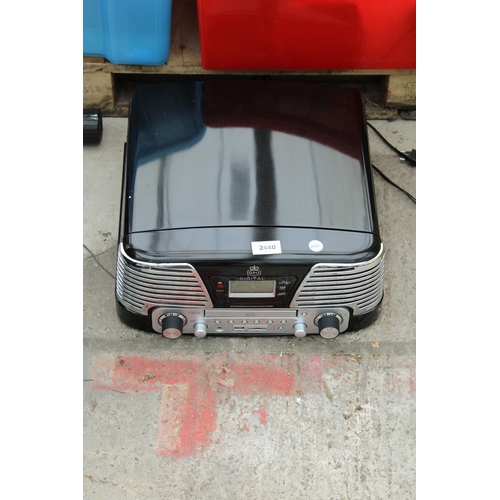 A GPO DIGITAL PORTABLE RECORD PLAYER