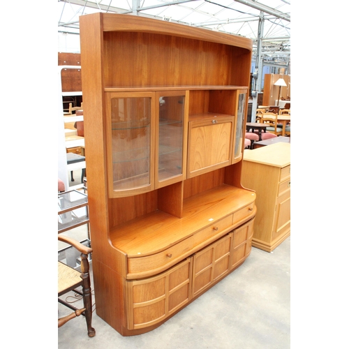 2857 - A NATHAN RETRO TEAK COCKTAIL UNIT, 60