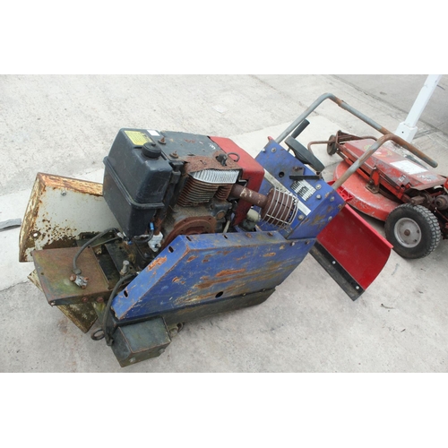 109 - KOHLER 16 DIAMOND FLOOR SAW IN WORKING ORDER  NO VAT