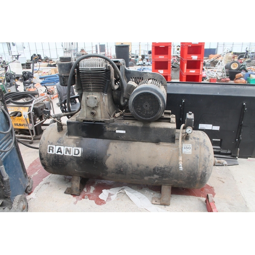 117 - RAND COMPRESSOR  NO VAT