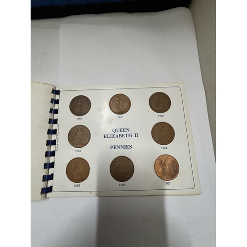 427A - THE SANDHILL COIN FOLDER FOR QE11 , MINOR COINS