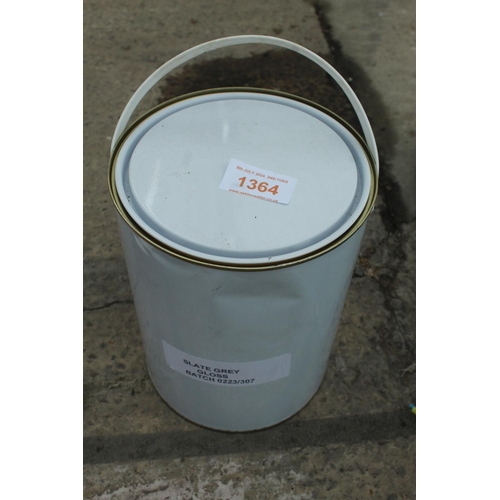 1364 - SLATE GREY 5 LTR  + VAT