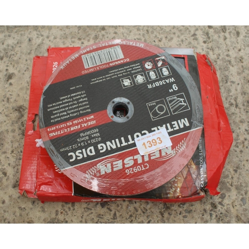 1393 - 20 CUTTING DISCS 9