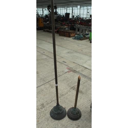 1416 - 2 DOLLY TUB PLUNGERS  NO  VAT