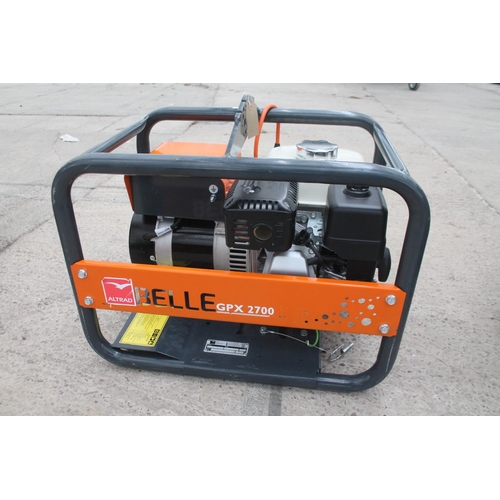 93 - BELLE 2022 GENERATOR 240V /110W IN GOOD WORKING ORDER (AS NEW)  NO VAT