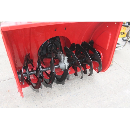 95 - HECHT TRACKED SNOW BLOWER  NO VAT