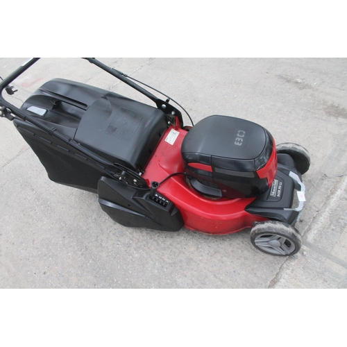 96 - MOUNTFIELD CORDLESS MOWER WITH CHARGER  NO VAT