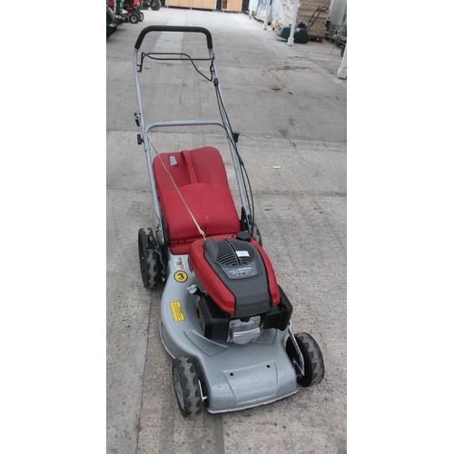 97 - MOUNTFIELD PETROL MOWER WITH HONDA ENGINE  NO VAT