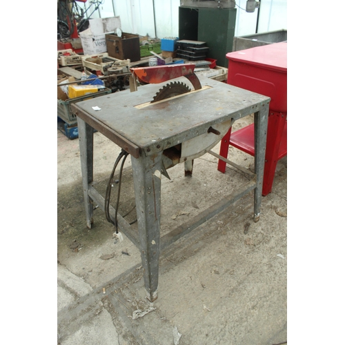 12 - SAW BENCH  NO VAT