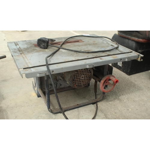 1437 - TABLE SAW  NO VAT