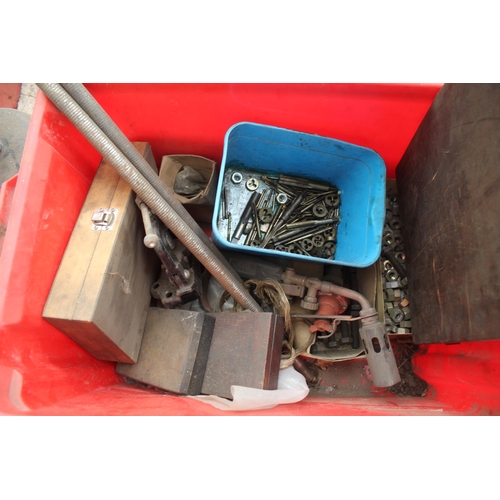 19 - 3 BOXES OF TAP AND DIE EQUIPMENT IN WORKING ORDER  NO VAT