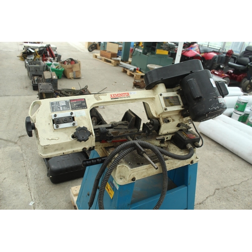 53 - AXMINSTER METAL BAND SAW  NO VAT