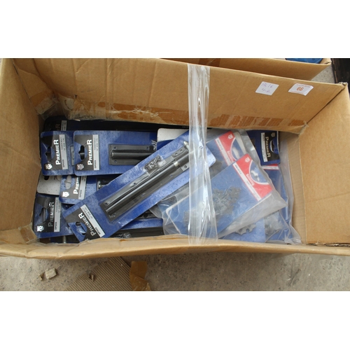 66 - BOX OF DOOR LOCKS  + VAT