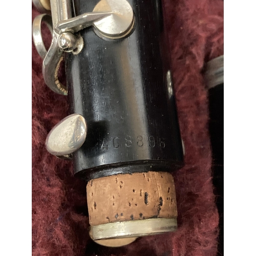 48 - A VINTAGE GRASSI IDA MARIA CLARINET IN CASE