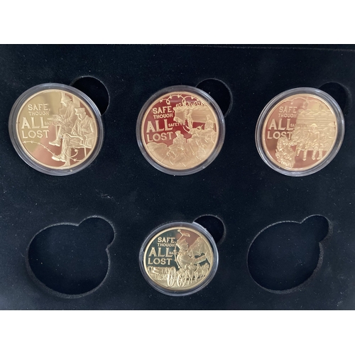 388 - A PART COLLECTION OF COMMEMORATIVE COINS TO CELEBRATE THE CENTENARY OF THE FIRST WORLD WAR IN PRESEN... 