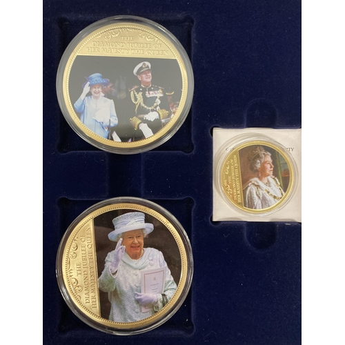 522 - A WINDSOR MINT COMPLETE SET OF THE JUBILEE CELEBRATIONS COLLECTION WITH CERTIFICATE OF OWNERSHIP PLA... 