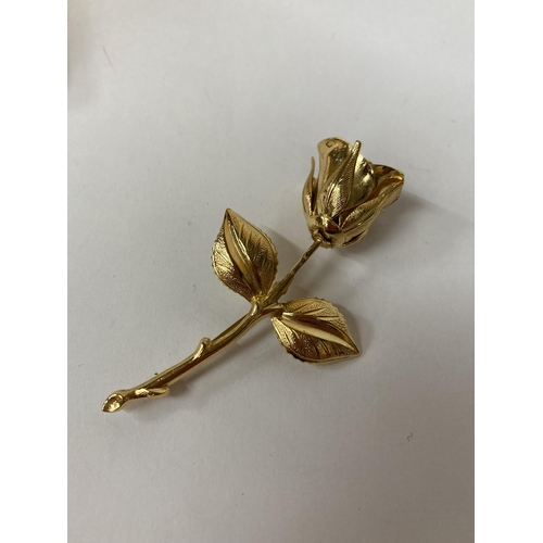 659 - A 'LEGEND OF THE CHRISTMAS ROSE' BROOCH, BOXED