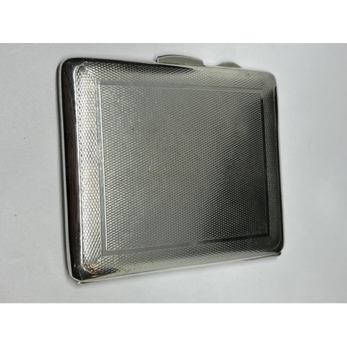 759 - A SILVER PLATED CIGARETTE CASE