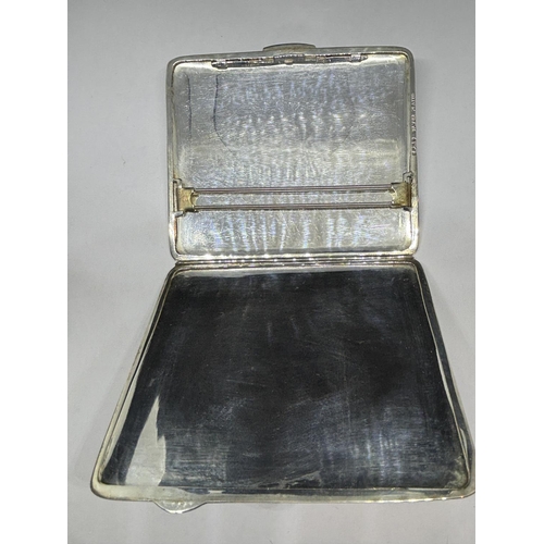 759 - A SILVER PLATED CIGARETTE CASE