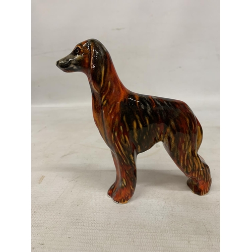 876 - AN ANITA HARRIS AFGHAN HOUND