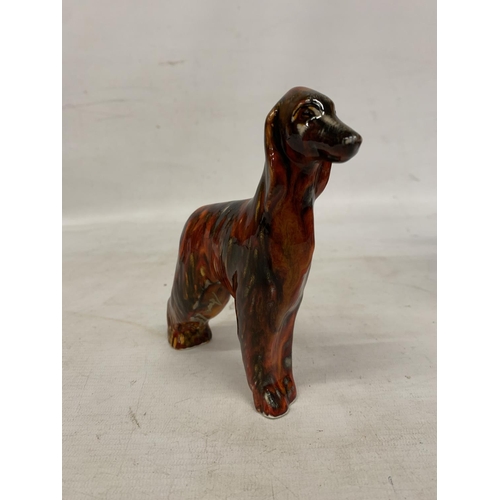 876 - AN ANITA HARRIS AFGHAN HOUND