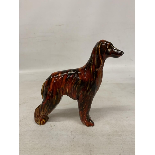 876 - AN ANITA HARRIS AFGHAN HOUND