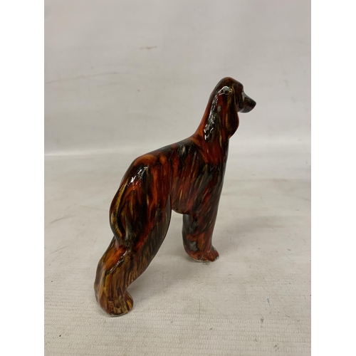 876 - AN ANITA HARRIS AFGHAN HOUND