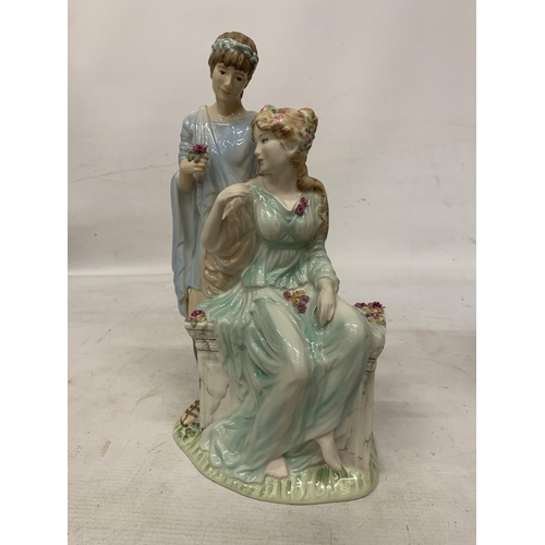 881 - A LIMITED EDITION NO. 634 WEDGWOOD FIGURE FROM THE CLASSICAL COLLECTION - ADORATION