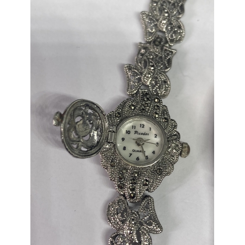 515 - FOUR LADIES WRISTWATCHES TO INCLUDE AN AVIA, PICADOR, LORUS AND SOLO